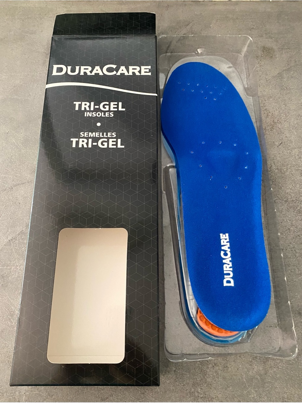 Men Tri-Gel Insoles - Blue
